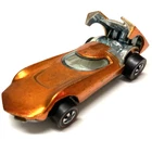 Hot Wheels Redline Turbofire Car 1968 Orange White Int. Made in United States
