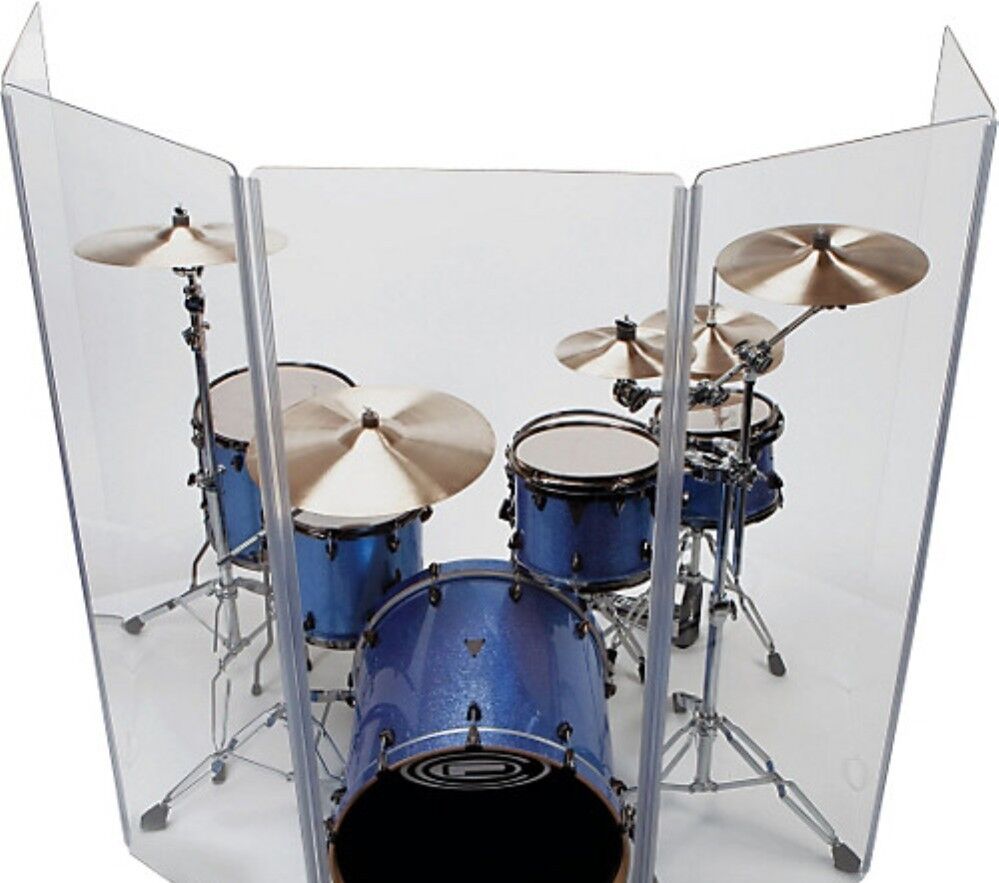 Acrylic Drum Shield Bombing free shipping DS65.5 L with 5.5f Sales for sale Full Height Hinges length