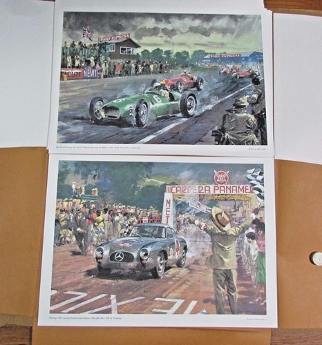 YOSHIHIRO INOMOTO AUTOMOBILE TECHNICAL 22 ILLUSTRATIONS VINTAGE CARS 1979 Rare! - Picture 12 of 12