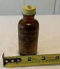 Old Vintage Hoppe’s Nitro powder Solvent Bottle