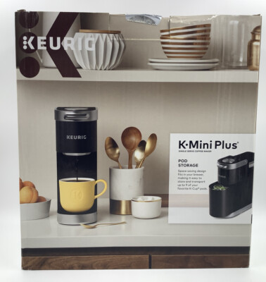 KEURIG MODEL K MINI PLUS MATTE BLACK UNOPENED FACTORY SEALED NEW IN BOX