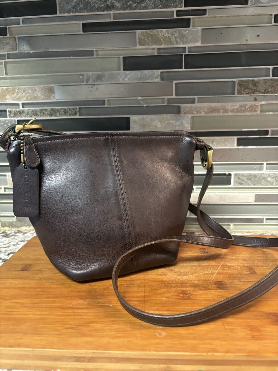 Vintage Coach MacDougal Small Crossbody Bag Leather 4130 Vintage Coach MacDougal Small Crossbody Bag Leather 4130