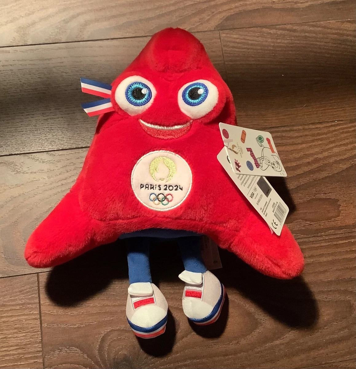 NEW 2024 PARIS Official Summer Olympics Mascot Plush 25 cm Phryges France  🇫🇷