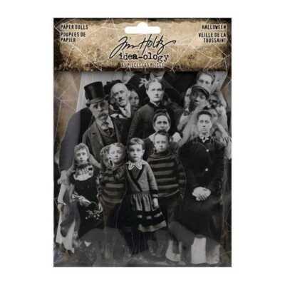 Tim Holtz Idea-ology Halloween Paper Dolls 2022 TH94266