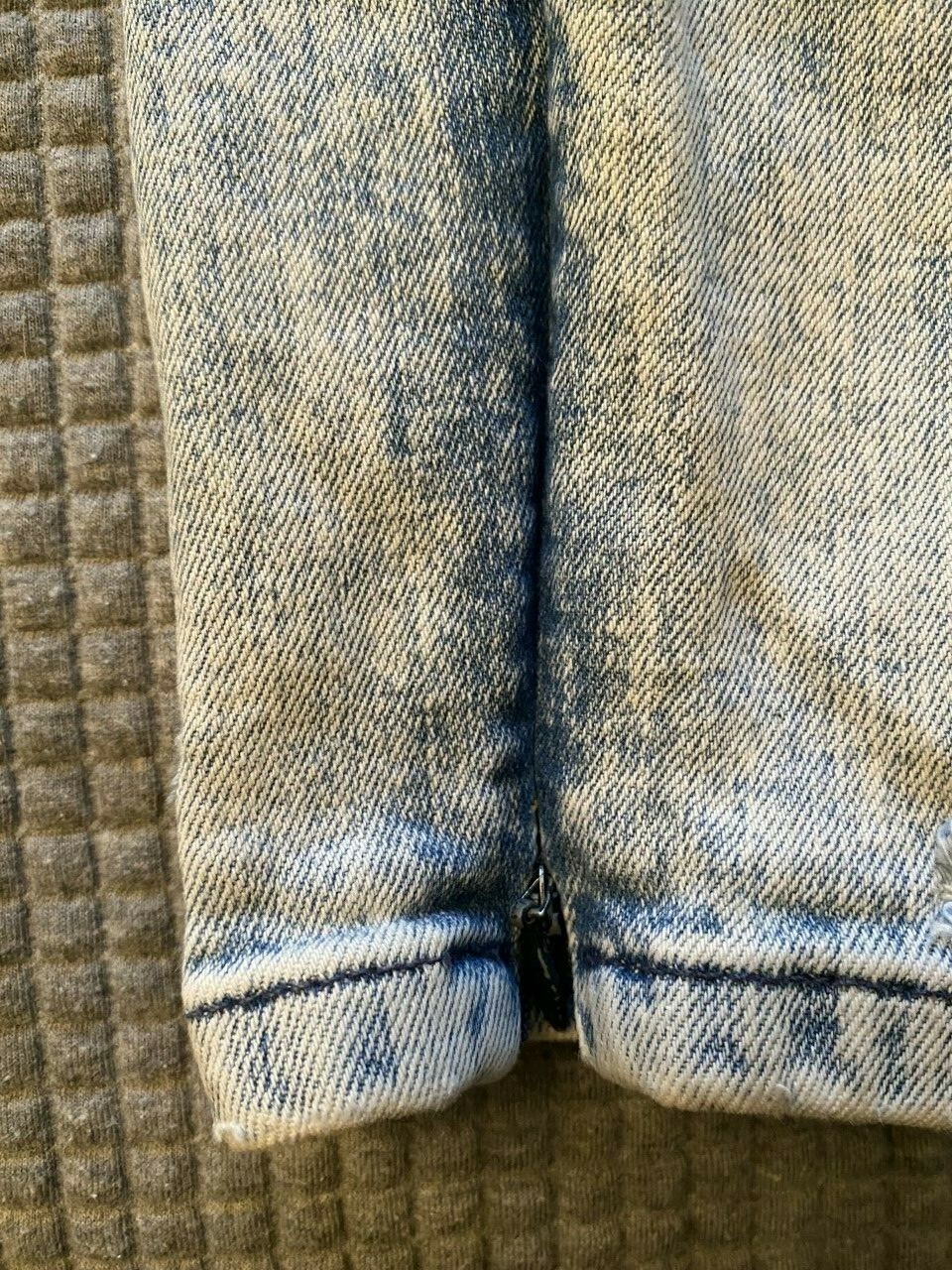 DOLCE & GABBANA / D&G VINTAGE SKINNY STRETCH JEANS (USED, WAIST 29") image 4