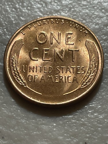 1954-S 1C RD/RB Lincoln Wheat Cent Uncirculated Carbon Spots Toning Prints 91524 - Picture 19 of 24