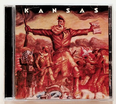 Kansas 1974 Self-Titled Debut CD with Live Bonus Track