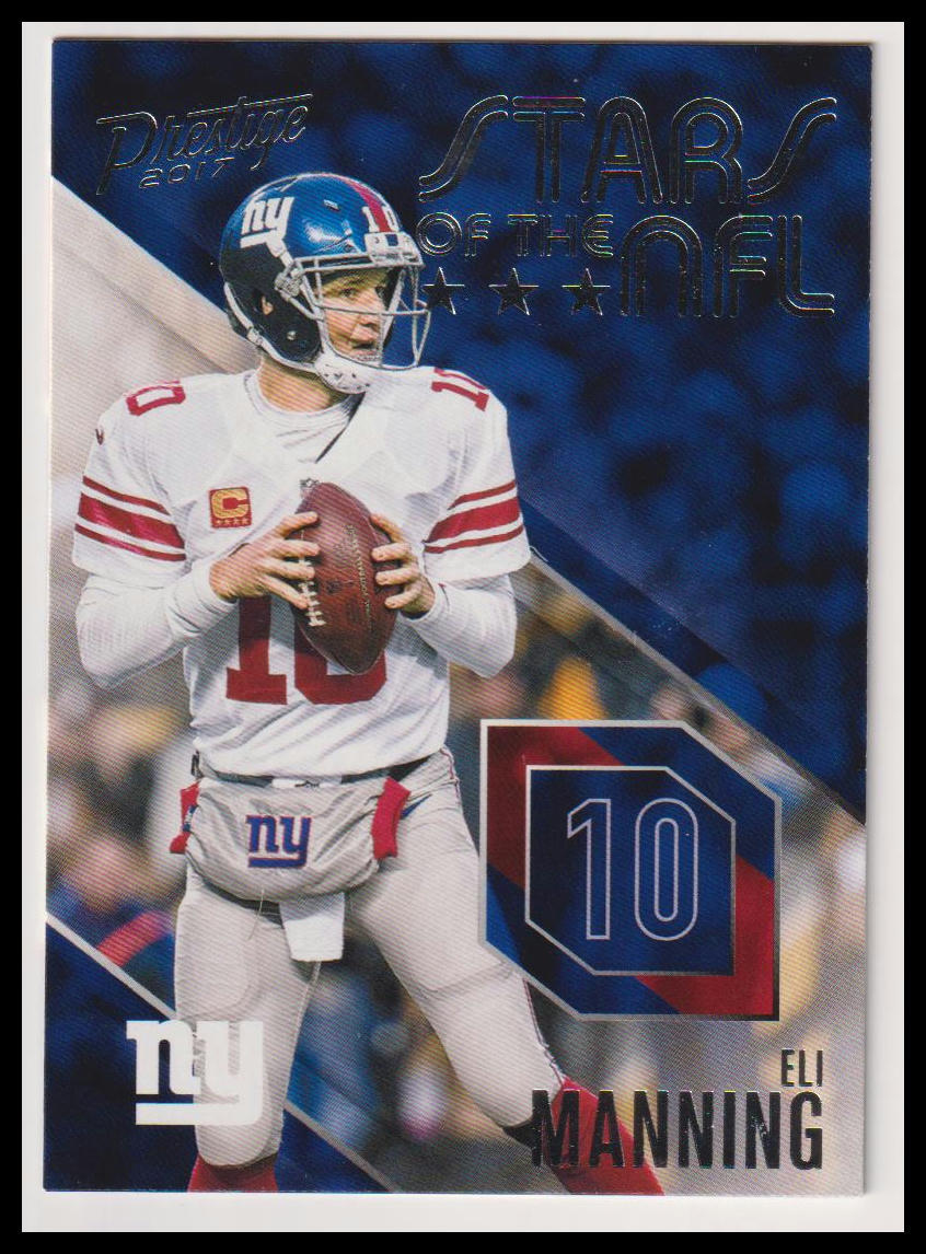 2017 Panini Prestige #8 Eli Manning Stars of the NFL