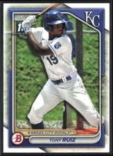 2024 Bowman Prospects #BP-80 Tony Ruiz Kansas City Royals