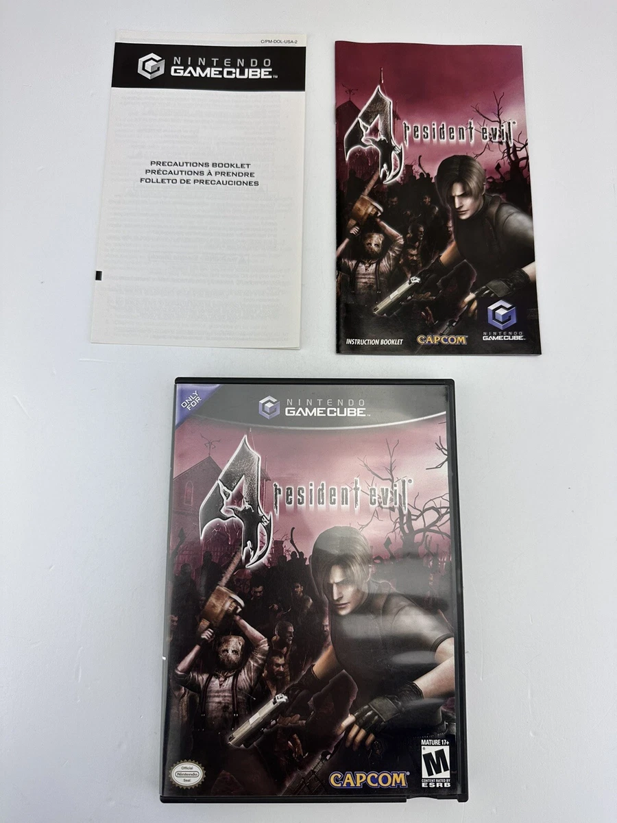 MINT DISC / COMPLETE* Resident Evil 4 Game for Nintendo Gamecube Console TESTED 13388200177
