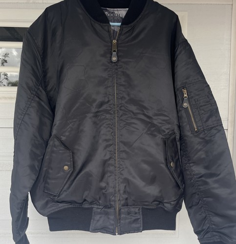 Bomber jacket 渋かっ y2k flight jacket 平成 ギャル男