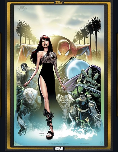 Topps MARVEL SAMMELN! Gold Comic Buch Tag der erstaunlichen Mary Jane #1 CBD 1000CC