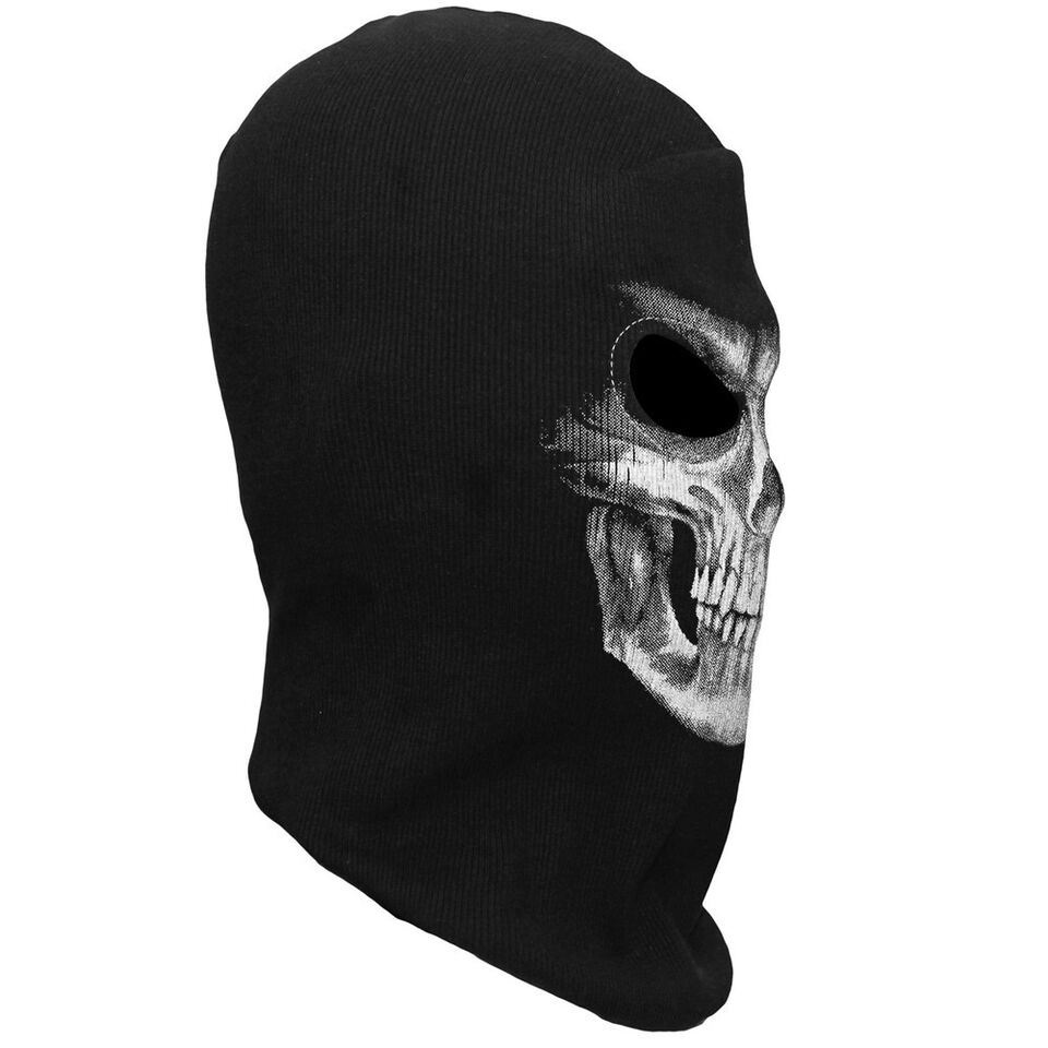 Skeleton Skull Grim Halloween Balaclava Face Mask for Cosplay Costume ...