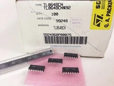 10pcs/10pcs TL064BCN LOW POWER J-FET QUAD OP AMP TL064 DIP14 NEW~