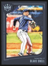 2019 Panini Diamond Kings #146 Blake Snell Framed Blue