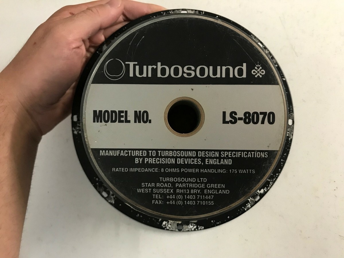 1 x Turbosound 8