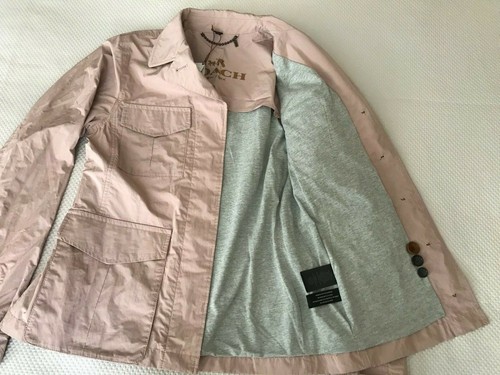 BNWT Ladies Outdoors Fitted Military Style COACH New York Jacket Size S - Picture 7 of 9