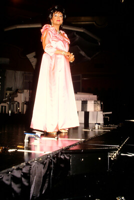 Dia Phyllis Diller 1988 Slide 35mm dn34-26-2-3