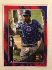 2021 Topps Transcendent Hall of Fame VIP Party One of One Keibert Ruiz RC 1/1