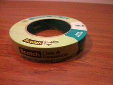  2 3M 2060 Scotch Masking Tape for Hard-to-Stick Surfaces-24A-BK 24 mm x 55 m