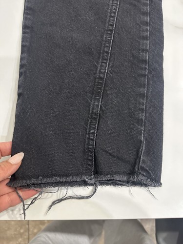 Zara Girl Jeans wide leg size 9 Black - Picture 2 of 11