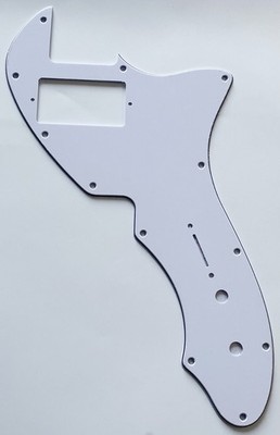 For Fit Fender Telecaster Thinline/Tele 69 PAF Guitar Pickguard 3 Ply White