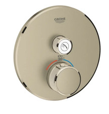 Grohe Grohtherm 29136EN0 1 Funct. diverter thermostatic Valve Trim Shower Nickel