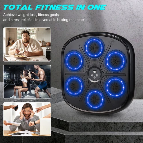 ProPulse Smart Punching Boxing Electronic Music Machine Home Training 9 Speeds - Picture 5 of 11