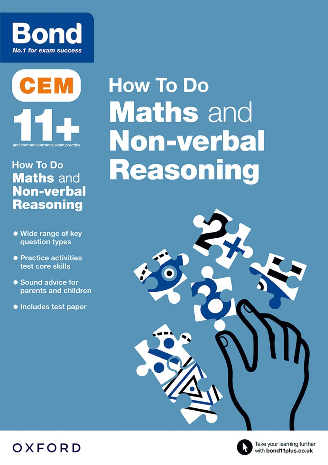 Cem How To Do: Bond 11+ Maths And Non-Verbal Reasoning (For Cambridge Select Insight) Alison Primrose - Image 3