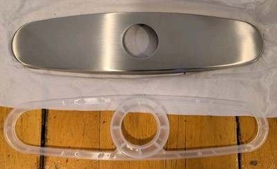 Gerber G0040164 Viper (A66D560-S) -Stainless Steel-10'' Kitchen Faucet Deck Plate