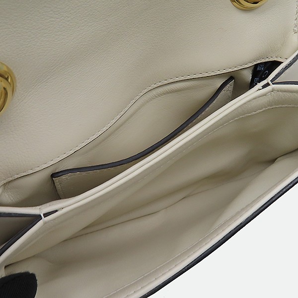 Gucci White Interlocking G Mini Shoulder & Crossb… - image 5