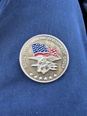 【実物】米海軍特殊戦開発グループ　デブグル　チャレンジ Naval Special Warfare Development Group DEVGRU SEAL Team 6