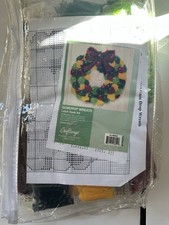 Craftways Latch Hook Kit Gumdrop Wreath 554913