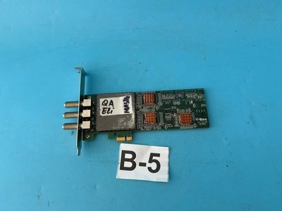 VBox PCI-E Triple RF Tuner Card   3x RF Inputs   Professional Digital TV / DVB C