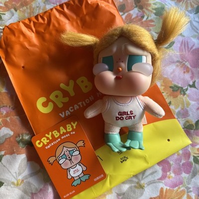 POP MART Crybaby Vacation Mode On Series Plush Figure Toy Dolls - Glug-Glug