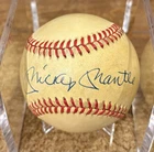 MICKEY MANTLE Signed Baseball NEW YORK YANKEES MLB Official Ball JSA LOA