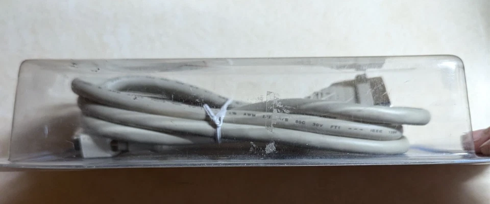 Genuine IBM Bi-Directional IEEE 1284 6' Printer Cable New Old Stock Sealed Fast - Image 4 of 4