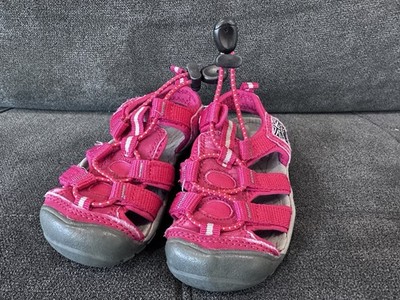 Toddler Little Kid size 7 Karrimor Raspberry Sandals-Euro Size 23-Pre-owned