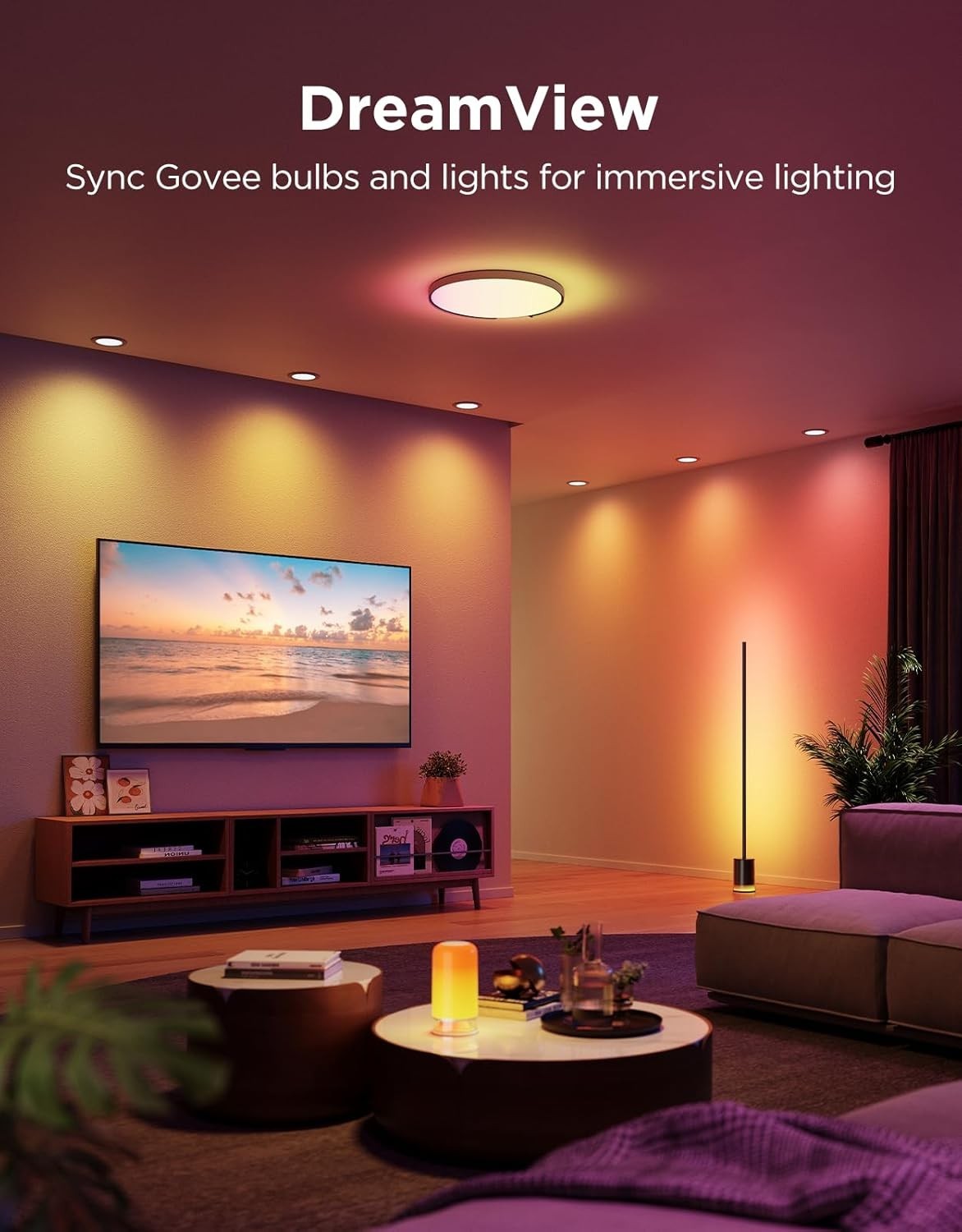 Smart Light Bulbs Works with Matter Alexa and Google Assistant LED Light Bulb