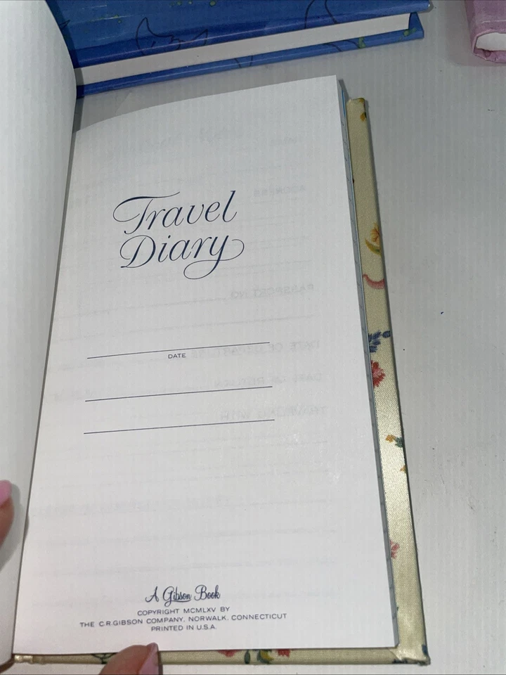 Lined Journal Notebook for Women Men, Hardcover Journals Set Of 4 Vintage - Image 3 of 4