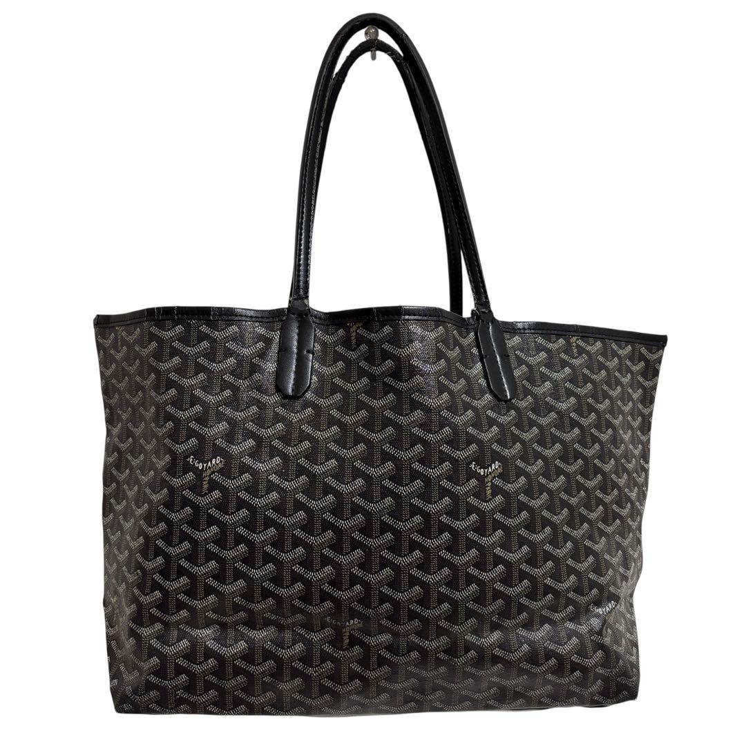 Goyard Saint Louis PM Tote Bag with Hand Logo Preowned Shoulder Bag  