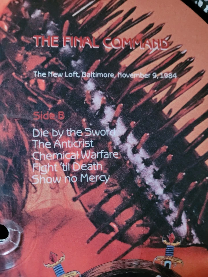 Slayer The Final Command Picture LP - Image 4 of 4