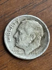 1948 S Roosevelt Silver Dime San Francisco Circulated 10C