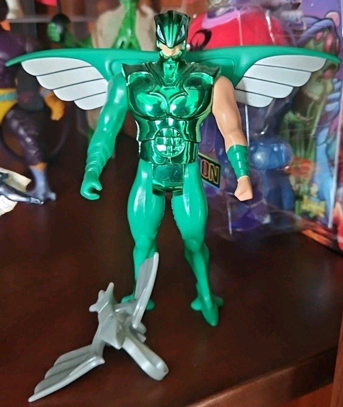 Silver Hawks Vintage #8 Action Figures Lot Complete W/Birds EUC Rare ...