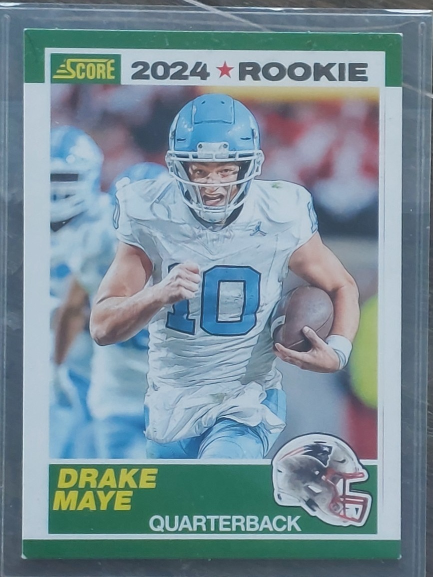 2024 Score - 35th Anniversary Rookie Drake Maye #3 Red (RC)