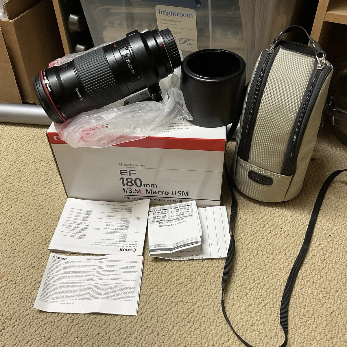Canon Macro/Close Up Camera Lenses 180mm Focal for sale | eBay