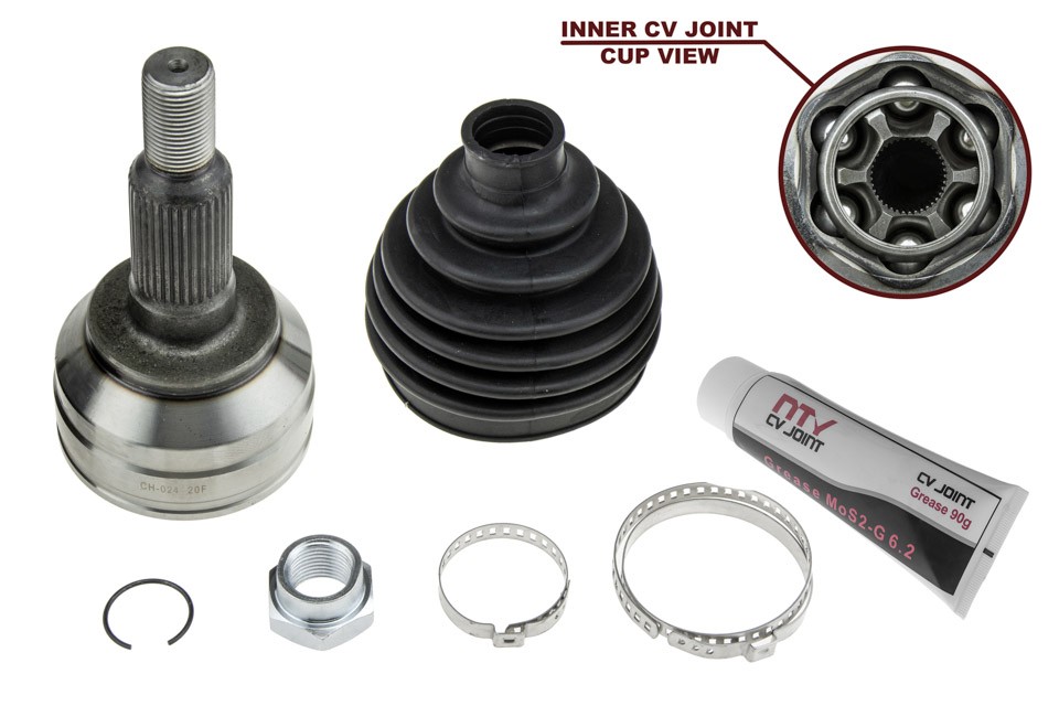 JOINT KIT DRIVE SHAFT NPZ-CH-024 FOR HUMMER L52 3.5L LLR 3.7L 5cyl HUMMER H3 - Image 13