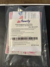 Serenity HCG Pregnancy Test Strips 25mIU Home Detection Kit 25