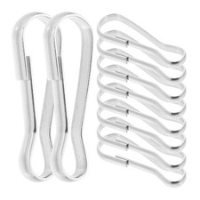 10 Pcs Pet Hammock Binding Clasps Buckle Flag Pole Hooks Lanyard