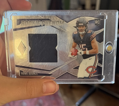 2024 Panini Phoenix Rome Odunze Bears Rookie Phenom Jersey #RPJ-ROE /225